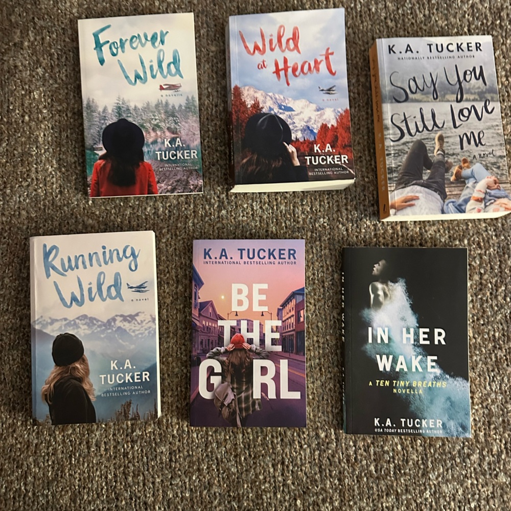 K.A. Tucker Paperback Book Lot —